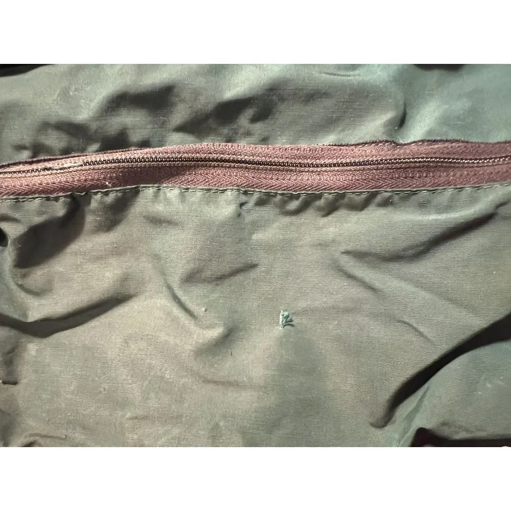 Vtg Western Trails Hunting‎ Fishing Outdoor Vest Green Bend OR Pockets Men's L